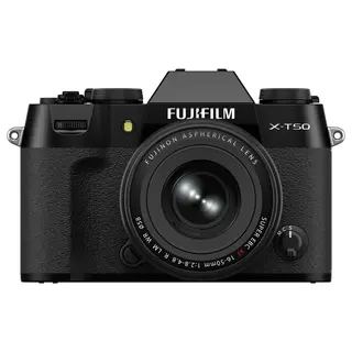Fujifilm X-T50 m/16-50mm f/2.8-4.8 R LM Sort. 40.2 MP. APS-C. X-Processor 5