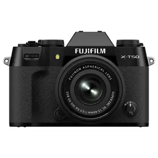 Fujifilm X-T50 m/XC15-45mm f/3.5-5.6 OIS Sort. 40.2 MP. APS-C. X-Processor 5