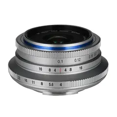 Laowa 10mm f/4 Cookie Silver For Fuji X. APS-C. Sølv