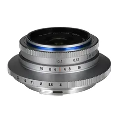 Laowa 10mm f/4 Cookie Silver For L-mount. APS-C. Sølv
