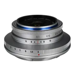 Laowa 10mm f/4 Cookie Silver For Nikon Z. APS-C. Sølv