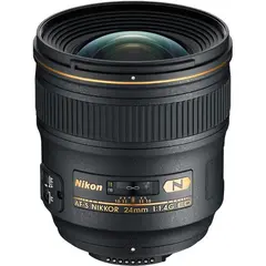Nikon AF-S Nikkor 24mm f/1.4G ED Vidvinkel. FX format