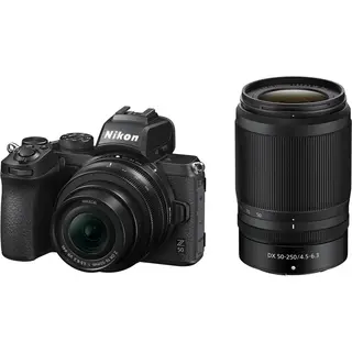 Nikon Z50 + NIKKOR 16-50mm &amp; 50-250mm +  16-50mm f/3.5-6  &amp; 50-250 f/4.5-6.3