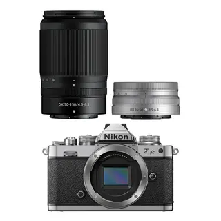 Nikon Z fc m/DX 16-50mm + DX 50-250mm Speill&#248;st systemkamera med retrodesign