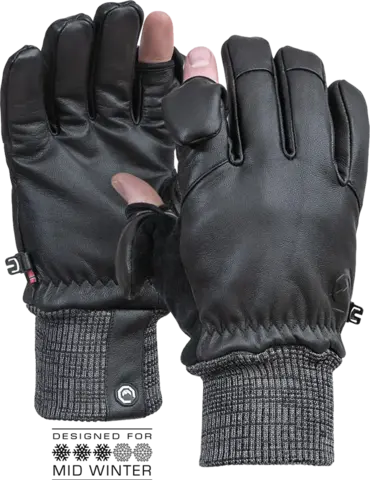 Vallerret Hatchet Leather Glove XS-XXL Photography Glove Black