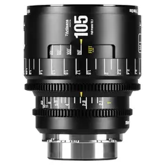 7Artisans INFINTE 105mm T2.1 Cine Lens ARRI PL, Black