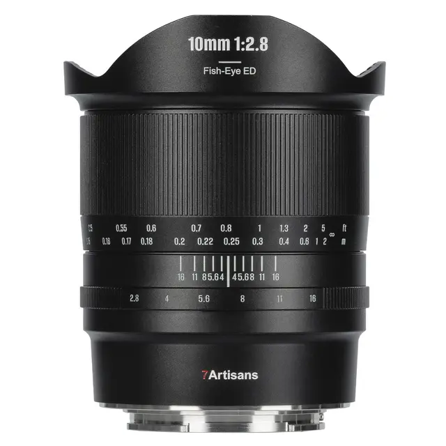 7Artisans 10mm f/2.8 Mark II L-mount. Manuell fokus 
