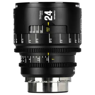 7Artisans INFINTE 24mm T2.1 Cine Lens ARRI PL, Black