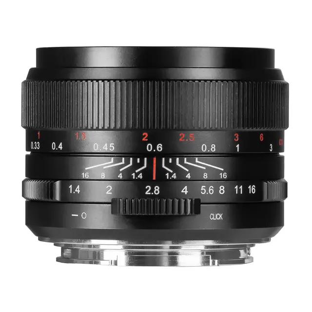 7Artisans 35mm f/1.4 Mk III Canon RF-mount. Full frame. Sort 