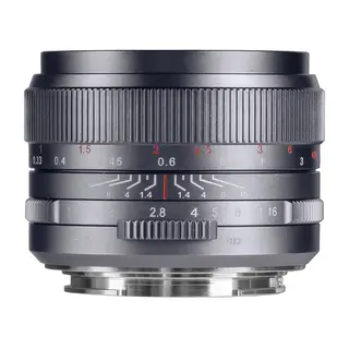 7Artisans 35mm f/1.4 Mk III Sony E-mount. Full frame. Titanium Grå
