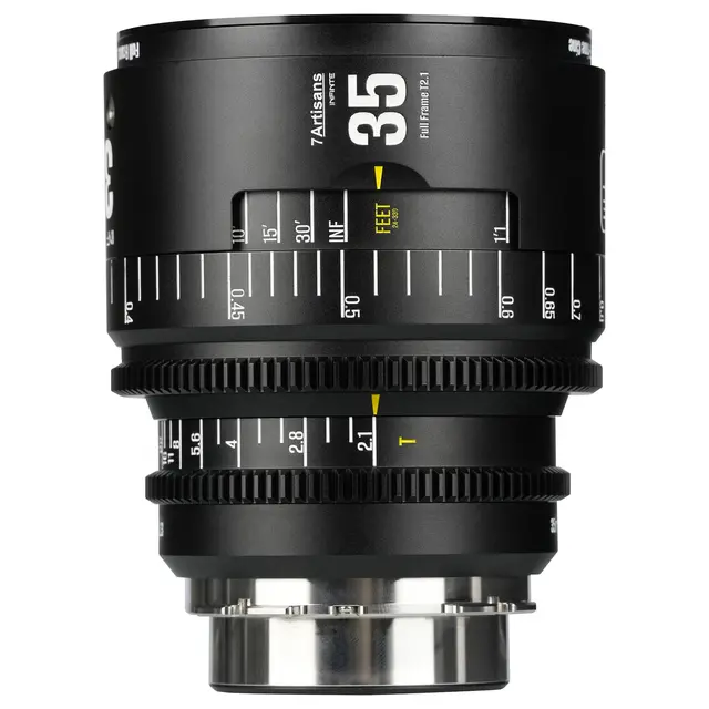 7Artisans INFINTE 35mm T2.1 Cine Lens ARRI PL, Black 