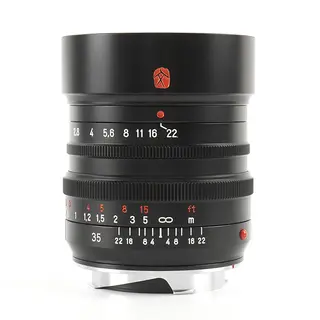 7Artisans 35mm f/1.4 Til M-fatning. Sort