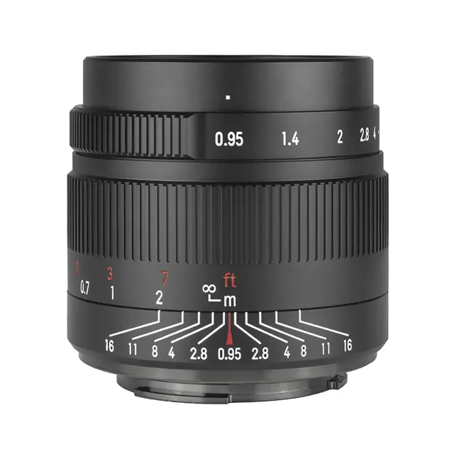 7Artisans 35mm f/0.95 Fujifilm X-mount. Sort 