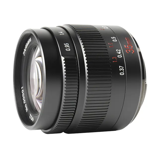 7Artisans 35mm f/0.95 Fujifilm X-mount. Sort 