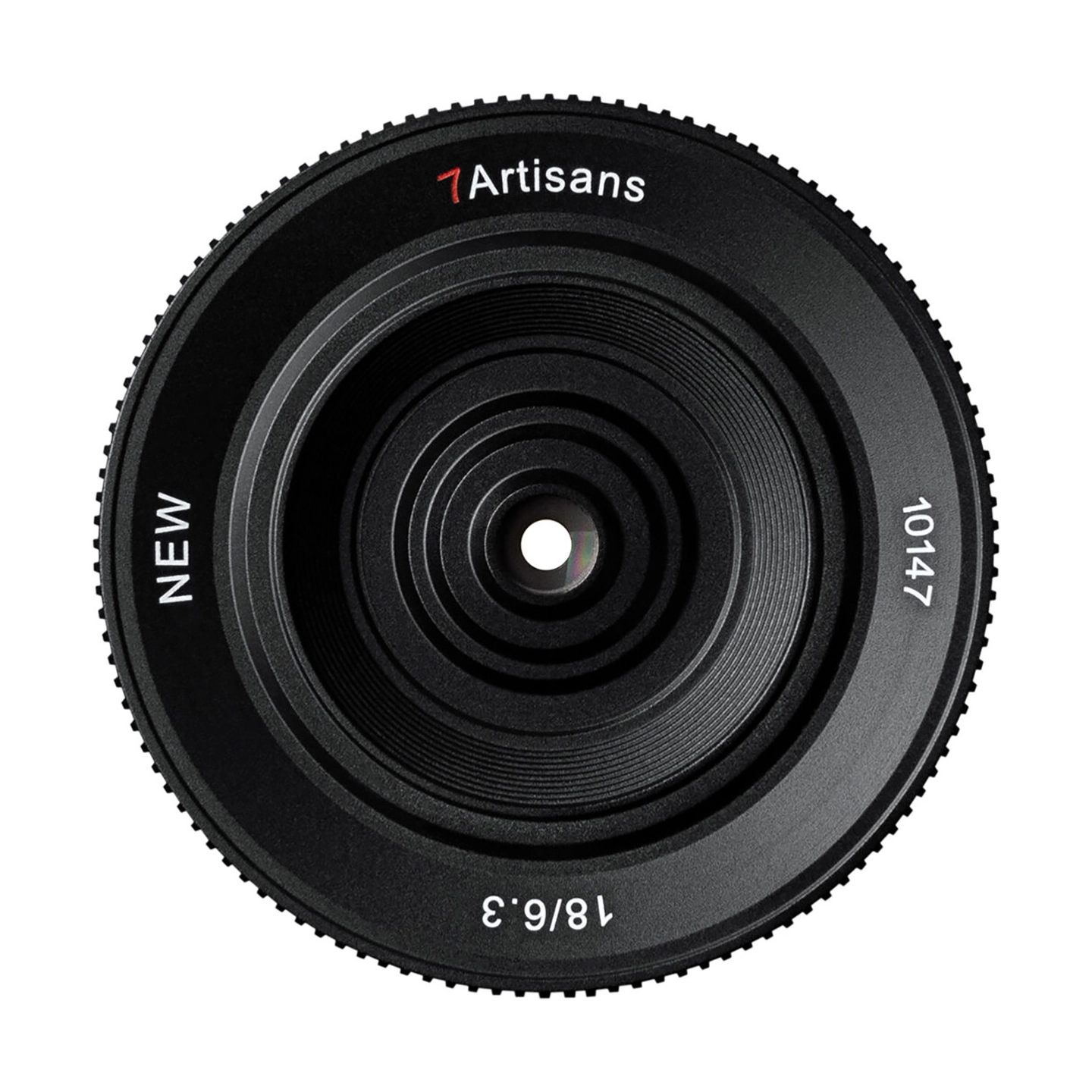 7Artisans 18mm f/6.3 II Pancake Fujifilm X-mount. Sort