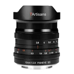 7Artisans 10mm f/2.8 Fisheye RF-mount. Sort