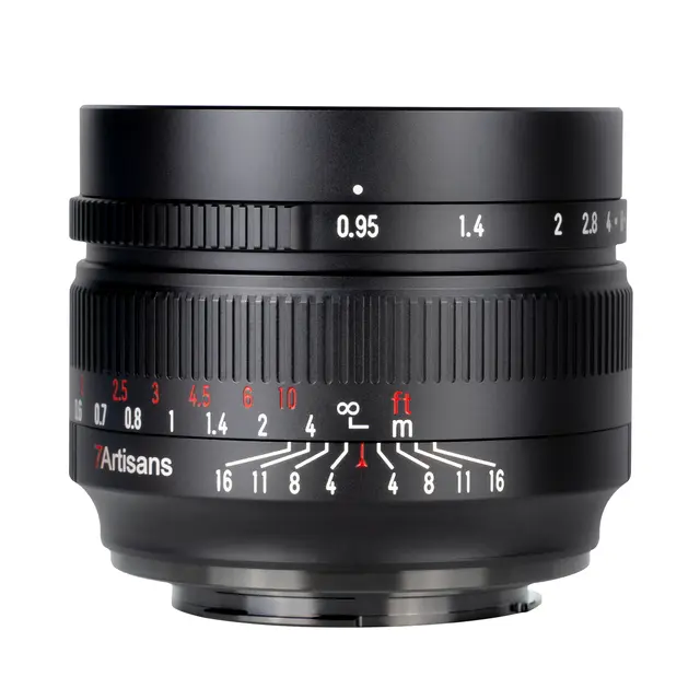 7Artisans 50mm f/0.95 Nikon Z-mount. Sort 