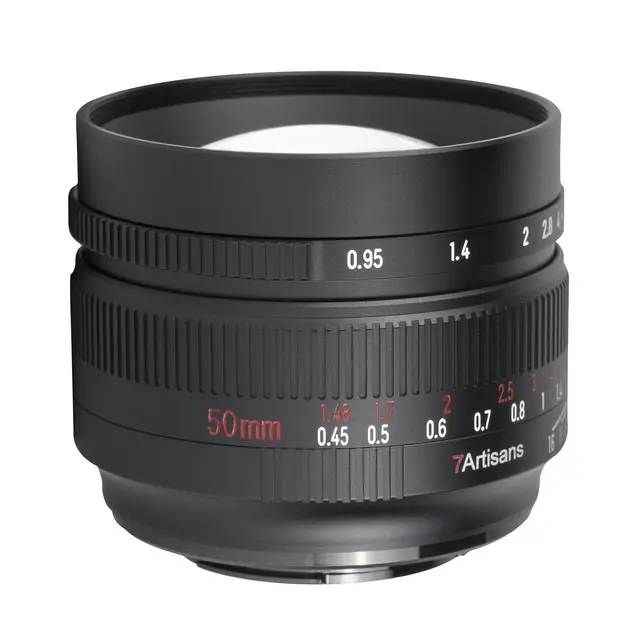7Artisans 50mm f/0.95 Nikon Z-mount. Sort 