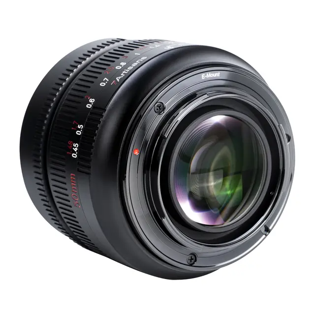 7Artisans 50mm f/0.95 Sony E-mount. Sort 