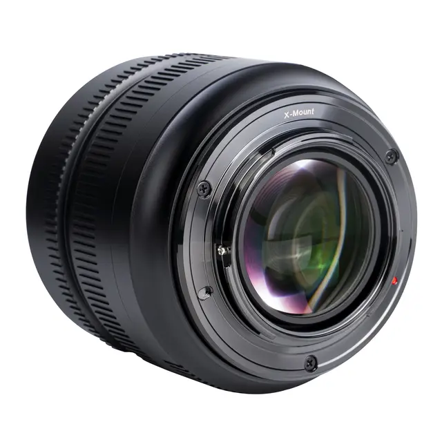 7Artisans 50mm f/0.95 Fuji Fujifilm X-mount. Sort 
