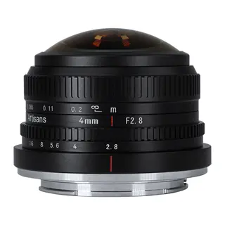 7Artisans 4mm f/2.8 APS-C Fuji X-Mount