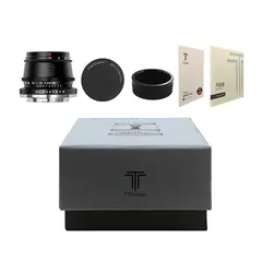 TTArtisan 35mm f/1.4 E-mount. APS-C. Sort