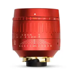 TTArtisan 50mm f/0.95 Til M-fatning. R&#248;d