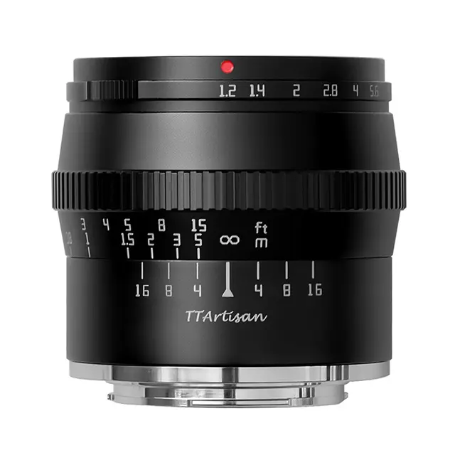 TTArtisan 50mm f/1.2 Z-mount. Sort 