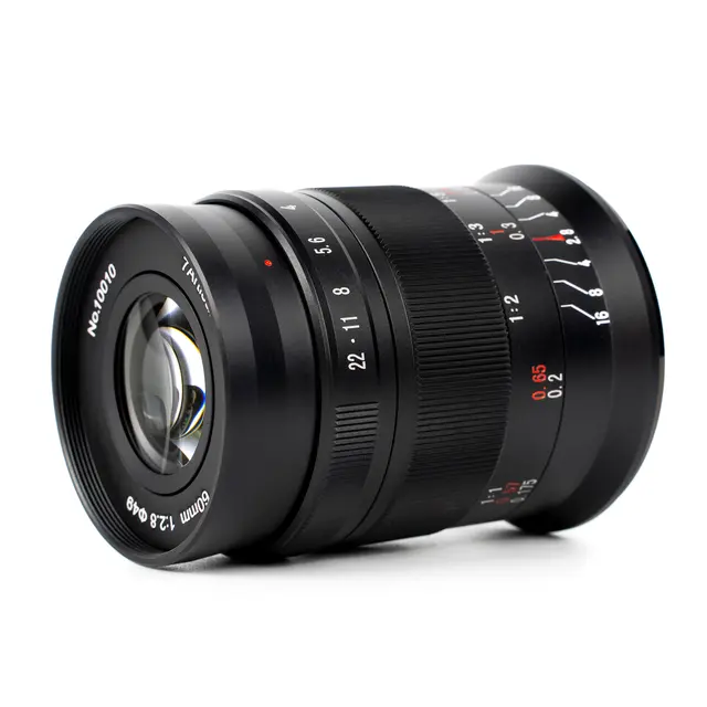 7Artisans 60mm f/2.8 Macro Mk II EOS RF-mount. Sort 