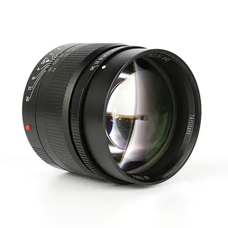 7Artisans 75mm f/1.25 Til M-fatning. Sort