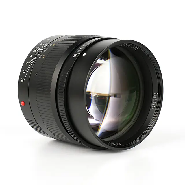 7Artisans 75mm f/1.25 Til M-fatning. Sort 