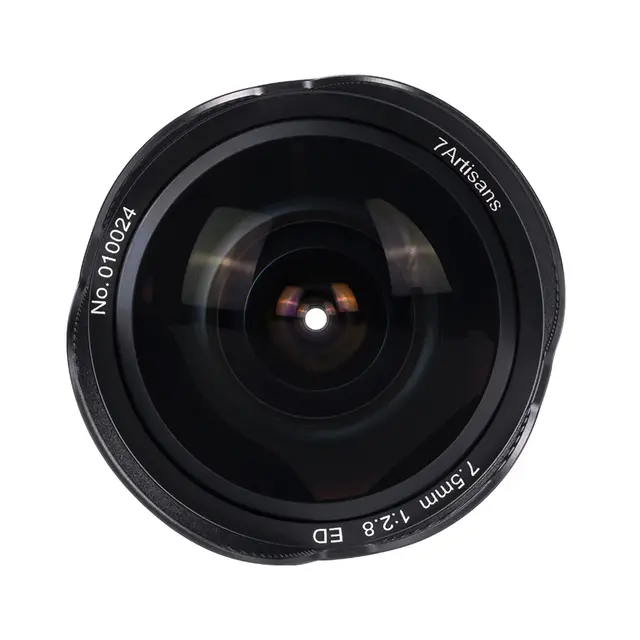 7Artisans 7,5mm f/2.8 II Fisheye Z mount. Sort 