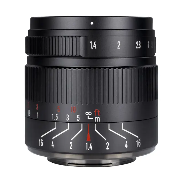 7Artisans 55mm f/1.4 Mk II Z-mount. Sort 