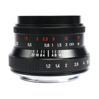 7Artisans 35mm f/1.2 II E-mount. Sort