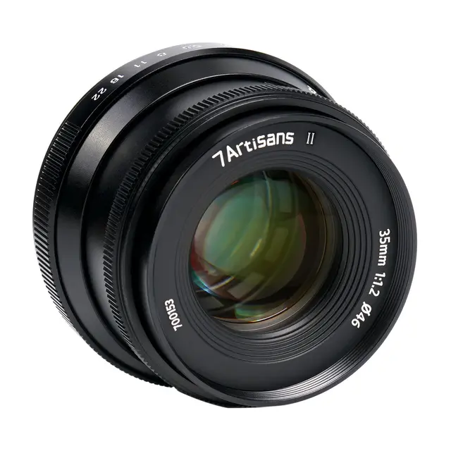 7Artisans 35mm f/1.2 II E-mount. Sort 