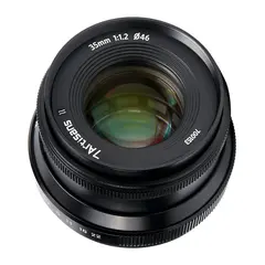 7Artisans 35mm f/1.2 II Fujifilm X-mount. Sort