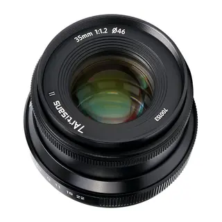 7Artisans 35mm f/1.2 II Fujifilm X-mount. Sort