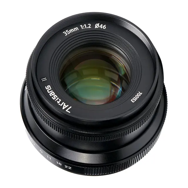 7Artisans 35mm f/1.2 II Fujifilm X-mount. Sort 