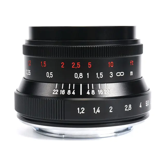 7Artisans 35mm f/1.2 II Nikon Z-mount. Sort 