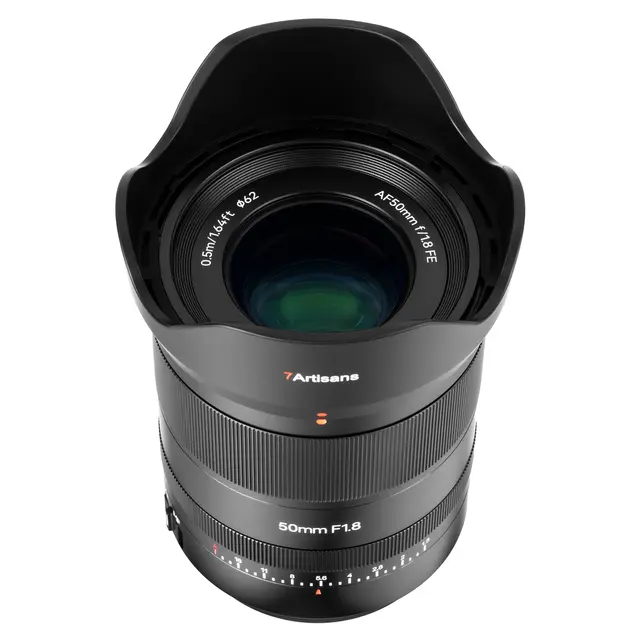 7Artisans AF 50mm f/1.8 Nikon Nikon Z-mount. Full frame. Sort 