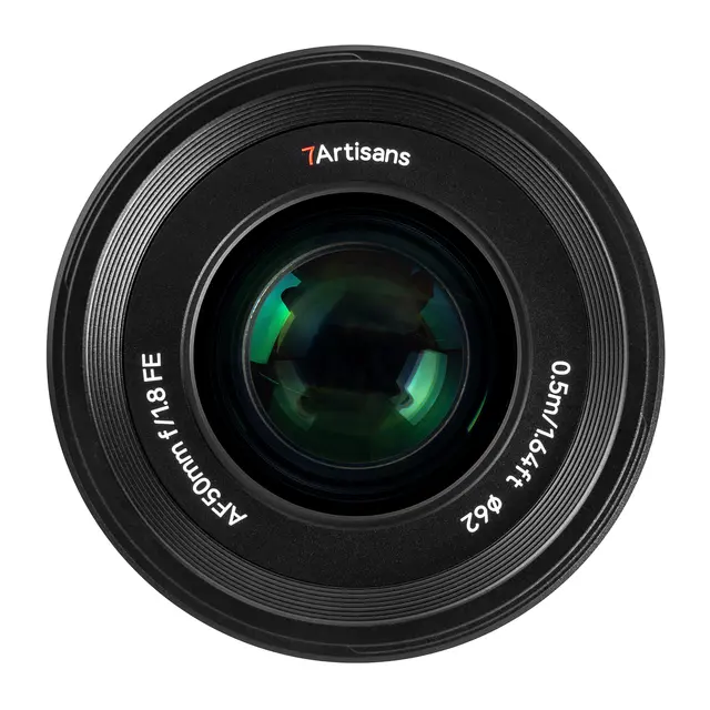 7Artisans AF 50mm f/1.8 Nikon Nikon Z-mount. Full frame. Sort 