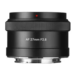 7Artisans AF 27mm f/2.8 Sony Sony E-mount. APS-C. Sort