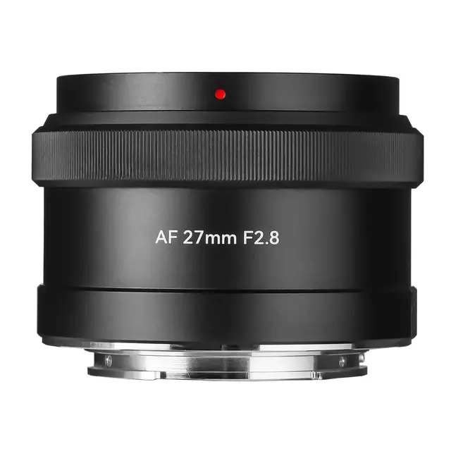 7Artisans AF 27mm f/2.8 Sony Sony E-mount. APS-C. Sort 