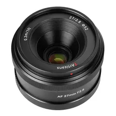 7Artisans AF 27mm f/2.8 Sony Sony E-mount. APS-C. Sort