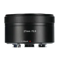 7Artisans AF 27mm f/2.8 Fujifilm Fujifilm X-mount. APS-C. Sort