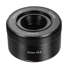 7Artisans AF 27mm f/2.8 Fujifilm Fujifilm X-mount. APS-C. Sort