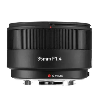7Artisans AF 35mm f/1.4 Fujifilm X Fujifilm X-mount. APS-C. Sort