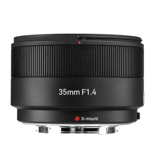 7Artisans AF 35mm f/1.4 Fujifilm X Fujifilm X-mount. APS-C. Sort 