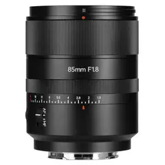 7Artisans AF 85mm f/1.8 Sony Sony E-mount. Full frame. Sort