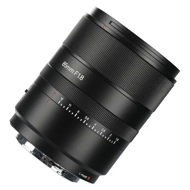 7Artisans AF 85mm f/1.8 L-mount L-mount. Full frame. Sort 